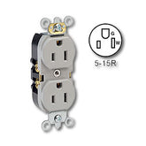Leviton 5262-S Slim Body Duplex Receptacle